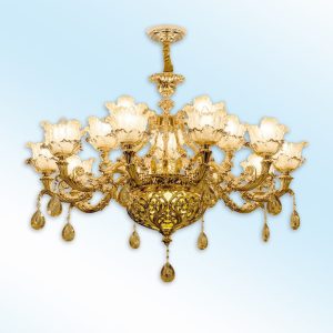 ĐÈN CHÙM TAY NẾN CHAO HOA SEN