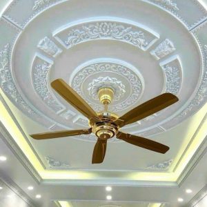 Quạt Tomasun màu vàng, màu xanh rêu 8822 Không Đèn
