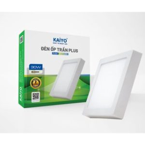 Ốp Trần 30 W Vuông Ánh Sáng Đổi Màu Kaiyo