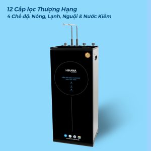 Máy lọc nước Hikama khoáng kiềm nóng lạnh nguội 4 chế độ nước – Mới (H36)