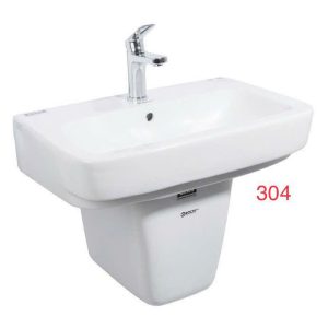 chậu rửa mặt gắn tường OR-304