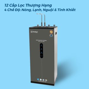 Máy lọc nước Perfect khoáng kiềm nóng lạnh nguội 4 chế độ nước (P35)