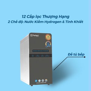 Máy lọc nước Perfect khoáng kiềm giàu Hydrogen 2 chế độ nước, để gầm (P69)