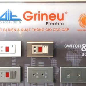 Mặt, hạt công tắc, ổ cắm Grineu