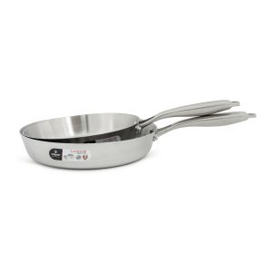 Chảo Inox 3 lớp đúc liền khối Kalpen Luxus Size 24cm
