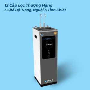 Máy lọc nước Perfect 12 cấp lọc thương hạng, 3 chế độ: Nóng, Nguội & Tinh Khiết  – Mới (P29)