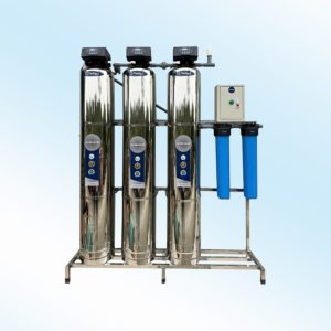 Bộ lọc nước tổng 3 cột inox van tự động cao cấp 304 (model: PIA03)